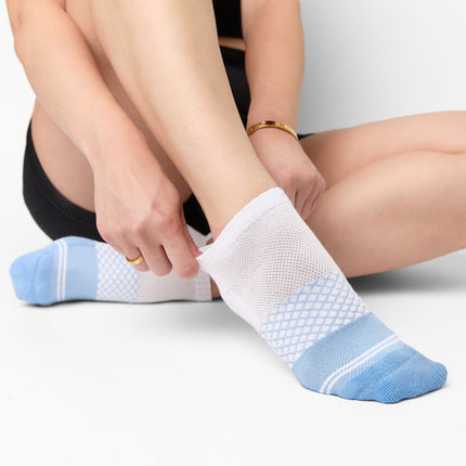 White/Powder The Sip Ankle Socks